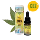 Huile Complexe CB2 20% Full Spectrum | CBD'EAU