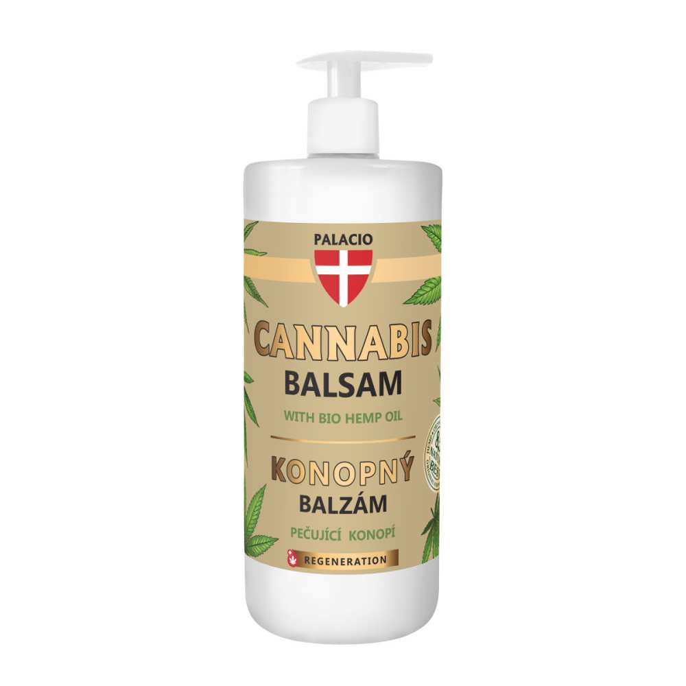 Baume Corporel au Cannabis avec Pompe, 500 ml Palacio Baume Corporel au Cannabis avec Pompe, 500 ml Palacio