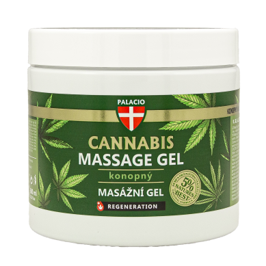 Gel de Massage au Chanvre – Effet Frais & Détente, 600 ml Palacio