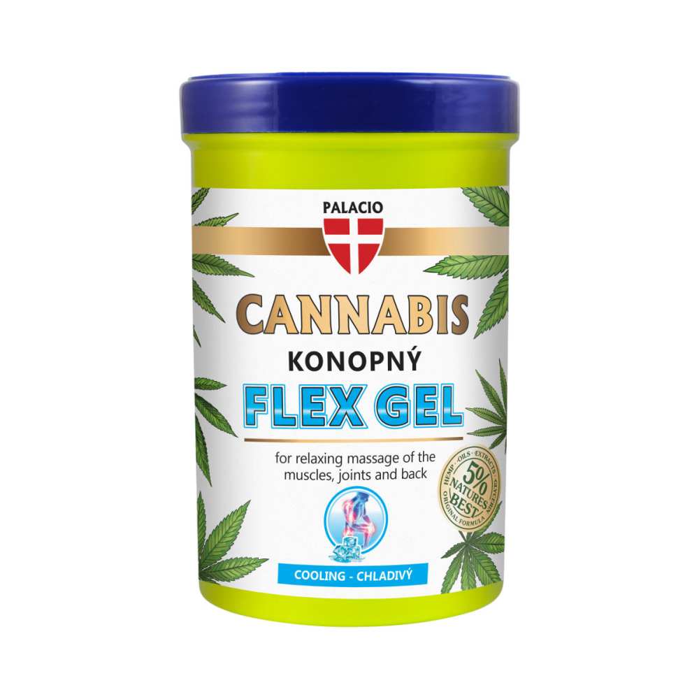 Gel de Massage au Chanvre Flex - Effet Rafraîchissant, 380 ml Palacio Gel de Massage au Chanvre Flex - Effet Rafraîchissant, 380 ml Palacio