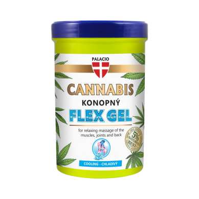 Gel de Massage au Chanvre Flex - Effet Rafraîchissant, 380 ml Palacio