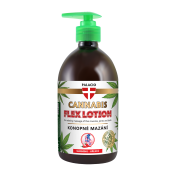 Lotion chauffante au chanvre avec pompe, 500 ml Palacio