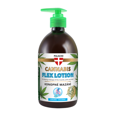 Gel de massage au chanvre effet rafraîchissant, 500 ml Palacio