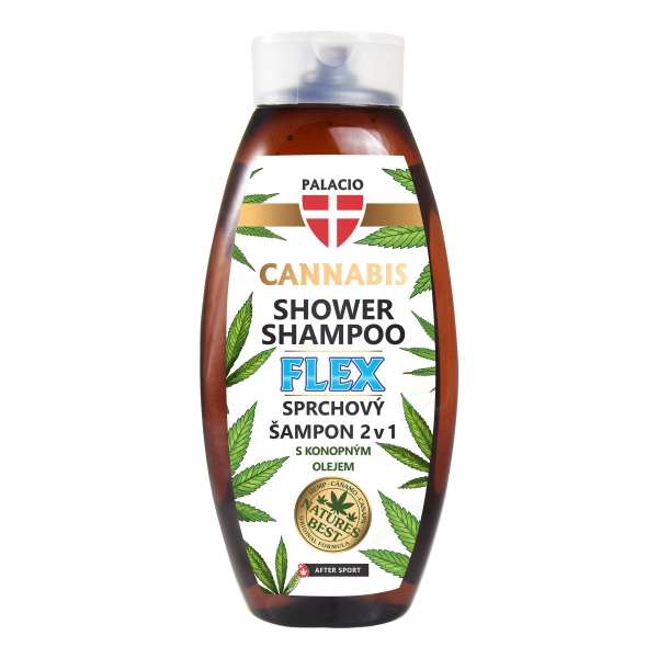 Shampooing Douche au Chanvre FLEX – Effet Frais, 500 ml Palacio