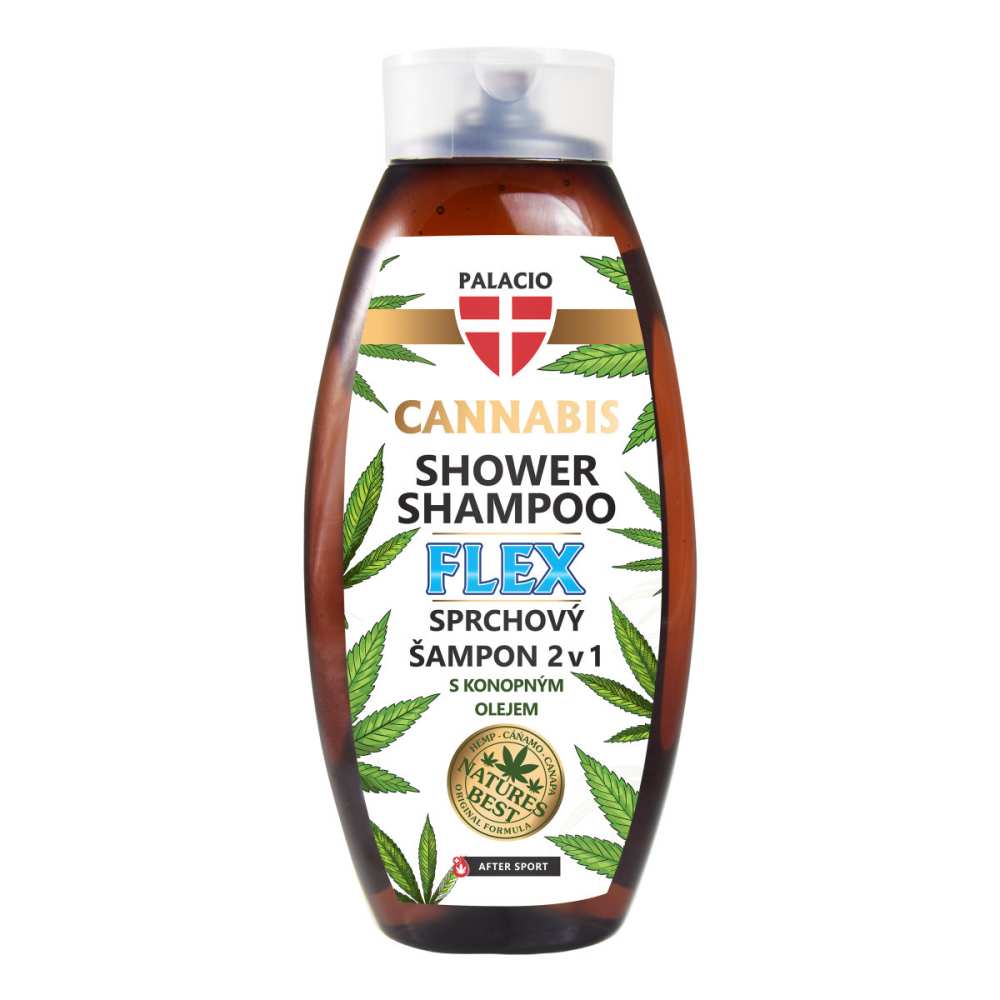Shampooing Douche au Chanvre FLEX – Effet Frais, 500 ml Palacio Shampooing Douche au Chanvre FLEX – Effet Frais, 500 ml Palacio