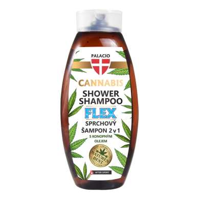Shampooing Douche au Chanvre FLEX – Effet Frais, 500 ml Palacio