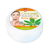 Beurre Corporel au Chanvre - Soin Nourrissant, 200 ml Palacio : application sur le corps