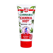 Gel de massage chauffant au chanvre CANNAHOT, 200 ml Palacio