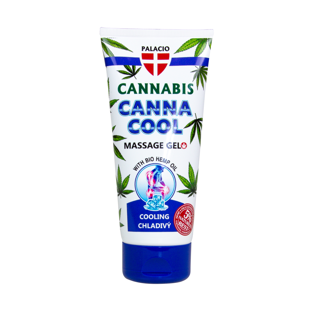 Gel de massage au chanvre CANNACOOL effet rafraîchissant, 200 ml Palacio Gel de massage au chanvre CANNACOOL effet rafraîchissant, 200 ml Palacio