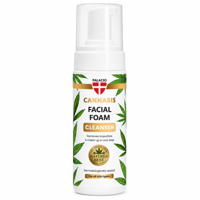 Mousse Nettoyante Visage au Chanvre & CBD, 150 ml Palacio