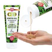 CBD Fortis : Gel de Massage au Chanvre & Collagène, 200 ml Palacio : détail du conditionnement