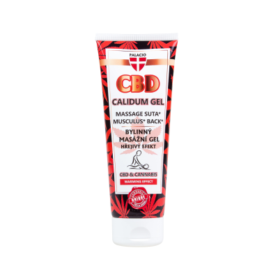 CBD Gel de Massage Chauffant Calidum au Chanvre, 200 ml Palacio