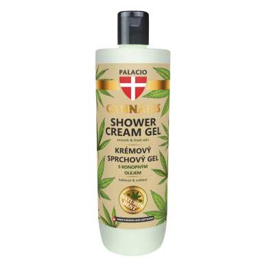 Gel Douche Crème à l'Huile de Chanvre, 500 ml Palacio