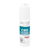 Crème Anti-Âge Visage au CBD & Algues Rouges, 50 ml Cannabellum : application sur le visage