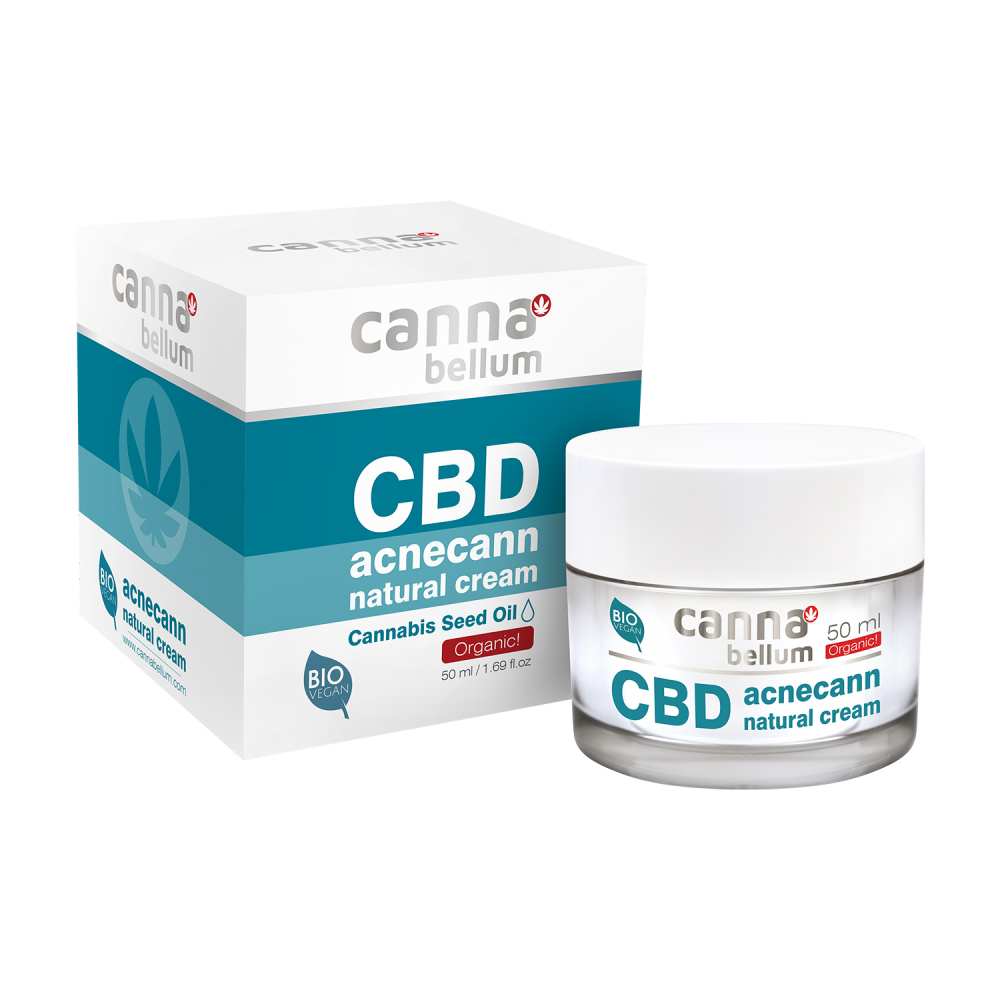 Crème Visage CBD Anti-Acné Peaux à Problèmes, 50 ml Cannabellum Crème Visage CBD Anti-Acné Peaux à Problèmes, 50 ml Cannabellum