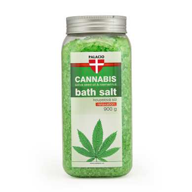 Sel de Bain au Cannabis & Romarin, 900 g Palacio