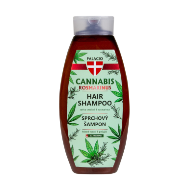 Shampooing Cannabis Romarin à l'Huile de Chanvre, 500 ml Palacio