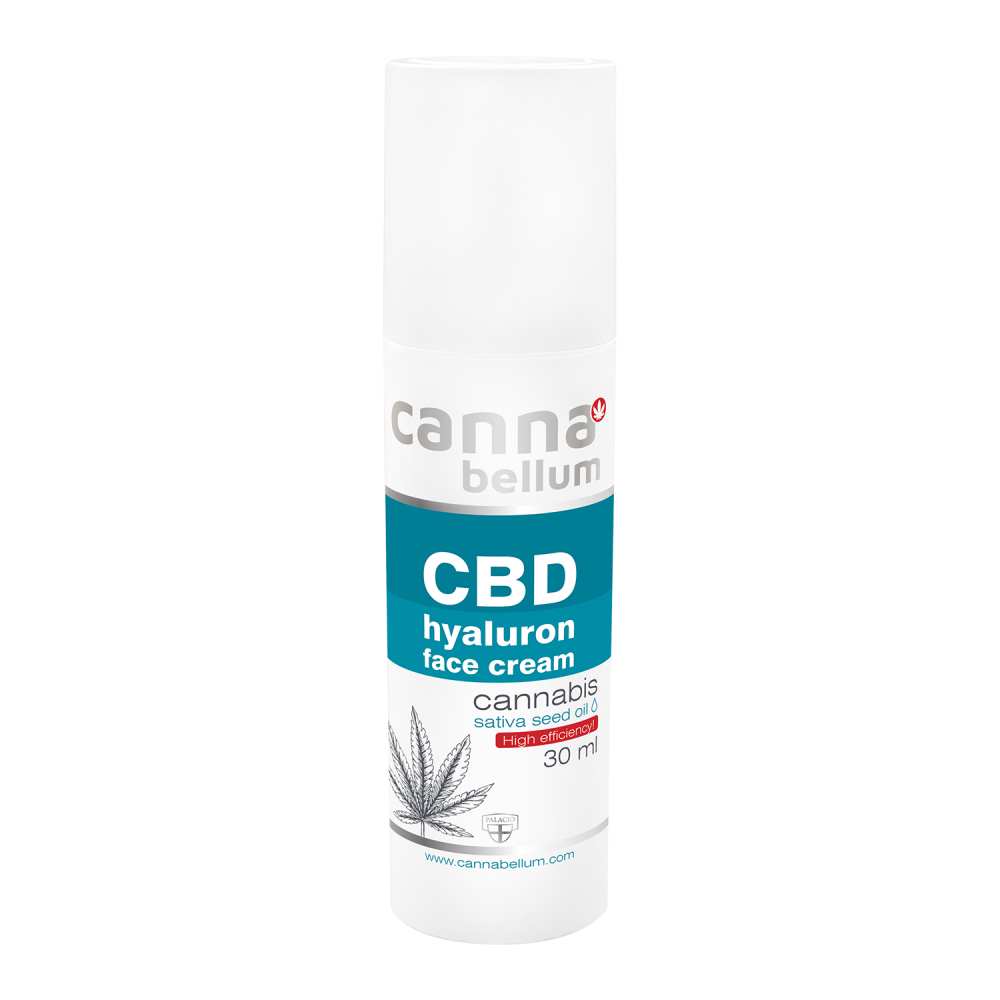 Crème Visage CBD & Acide Hyaluronique, 30 ml Cannabellum Crème Visage CBD & Acide Hyaluronique, 30 ml Cannabellum