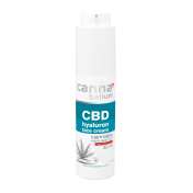 Crème Visage CBD & Acide Hyaluronique, 30 ml Cannabellum : application sur le visage