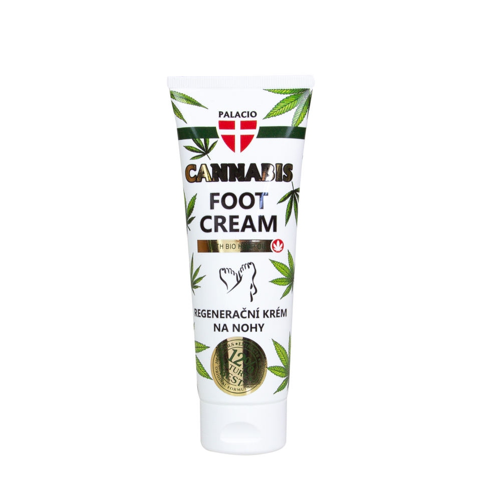 Crème pieds au chanvre BIO - Soin réparateur, 125 ml Palacio Crème pieds au chanvre BIO - Soin réparateur, 125 ml Palacio