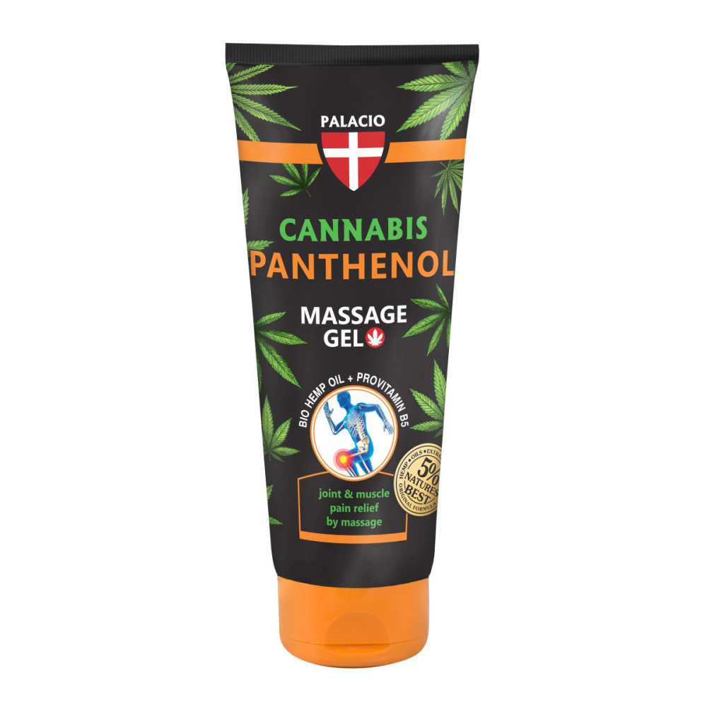 Gel de massage au chanvre au panthénol, 200 ml Palacio Gel de massage au chanvre au panthénol, 200 ml Palacio