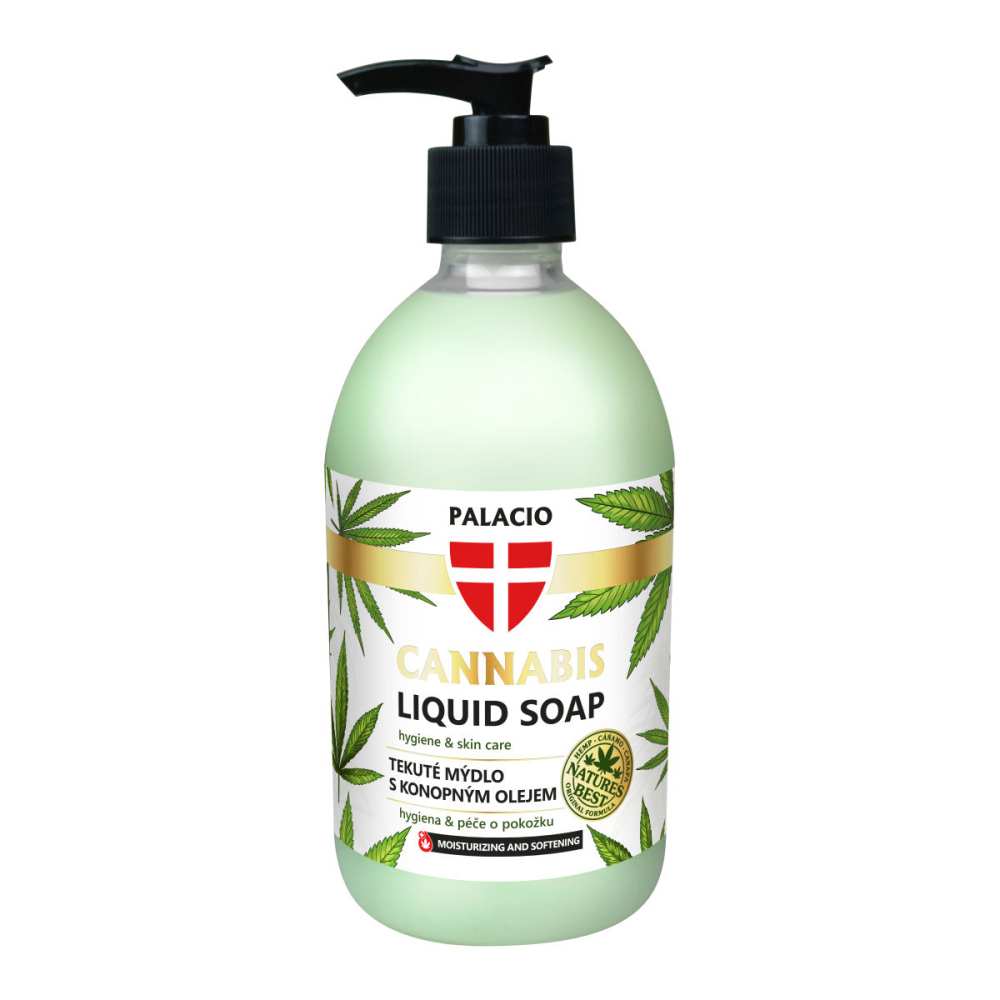 Savon Liquide au Chanvre Mains, 500 ml Palacio Savon Liquide au Chanvre Mains, 500 ml Palacio