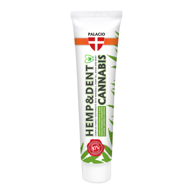 Dentifrice au chanvre HEMP & DENT - Soin doux, 75 g Palacio