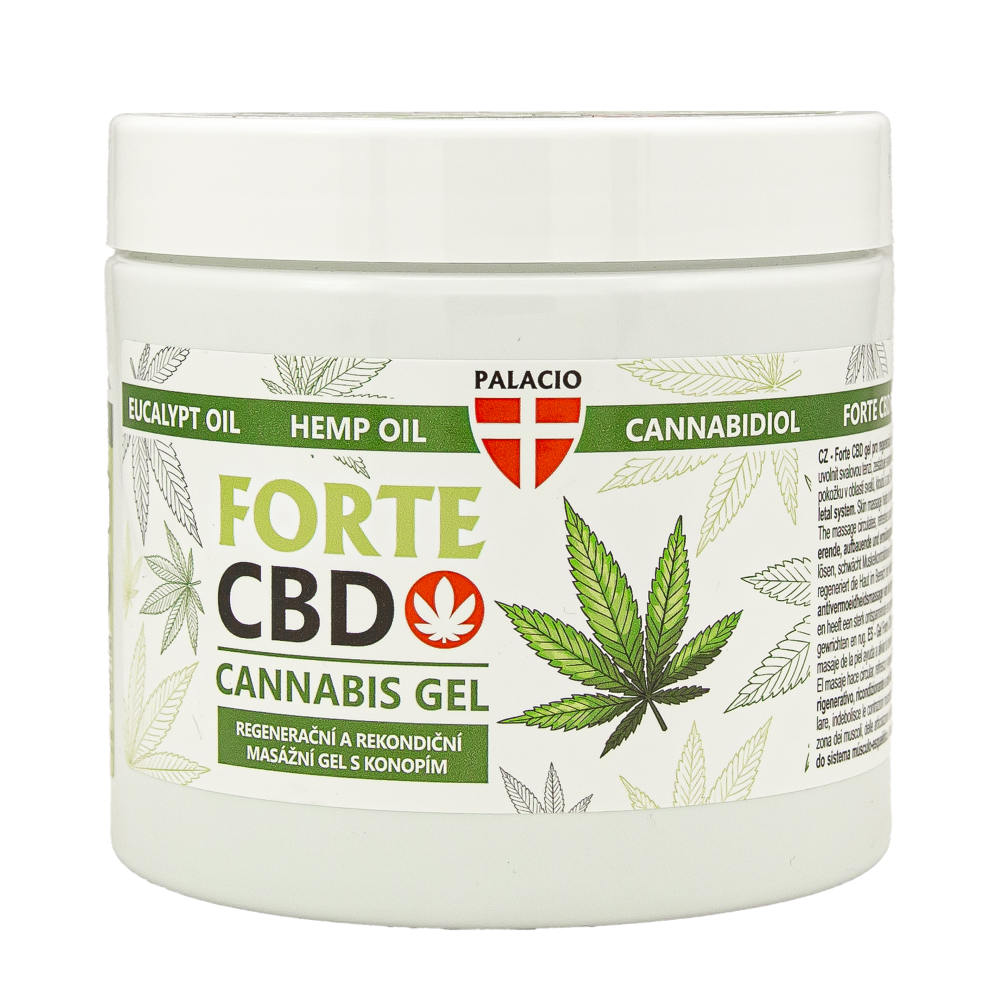 Gel de Massage Forte CBD & Chanvre, 600 ml Palacio Gel de Massage Forte CBD & Chanvre, 600 ml Palacio