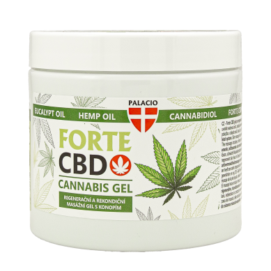 Gel de Massage Forte CBD & Chanvre, 600 ml Palacio