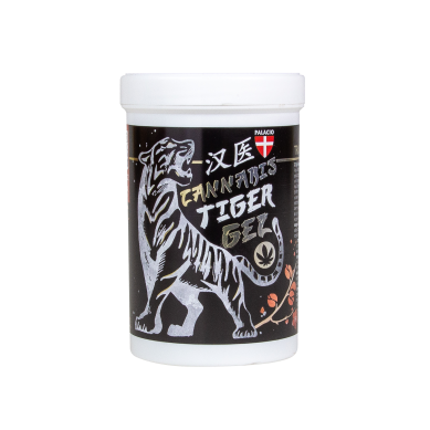Tiger Gel de Massage au Chanvre - Force du Tigre, 380 ml Palacio