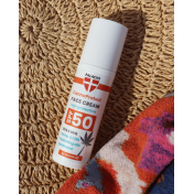 CannaProtect Crème Visage SPF50 au Chanvre & CBD, 50 ml Palacio : soin du visage au chanvre et CBD