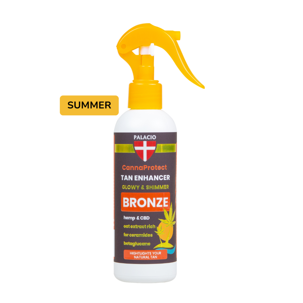 CannaProtect Activateur de Bronzage au Chanvre & CBD, 200 ml Palacio CannaProtect Activateur de Bronzage au Chanvre & CBD, 200 ml Palacio