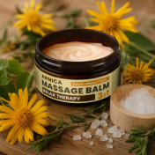 Baume de Massage Relax 3en1 Chauffant Arnica & Camphre, 300 ml Palacio : détail du conditionnement