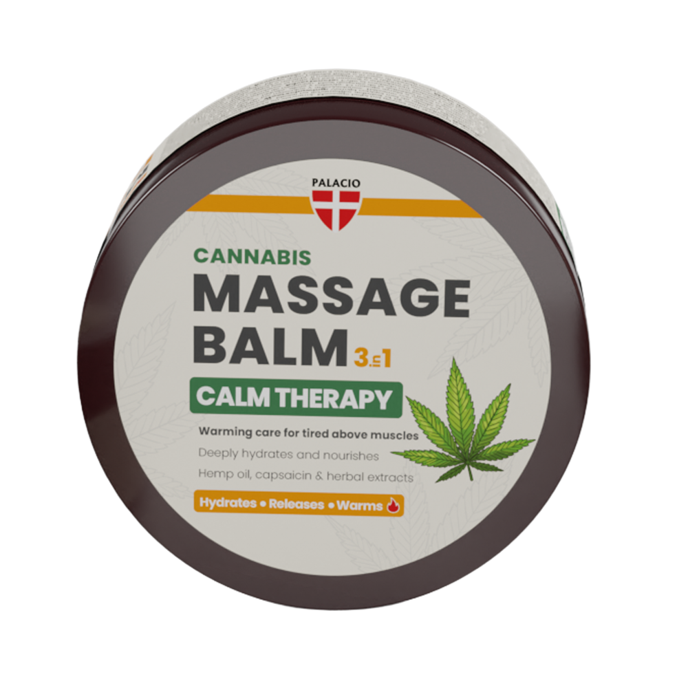 Baume de Massage Calm 3-en-1 Chauffant à l'Huile de Chanvre Palacio Baume de Massage Calm 3-en-1 Chauffant à l'Huile de Chanvre Palacio