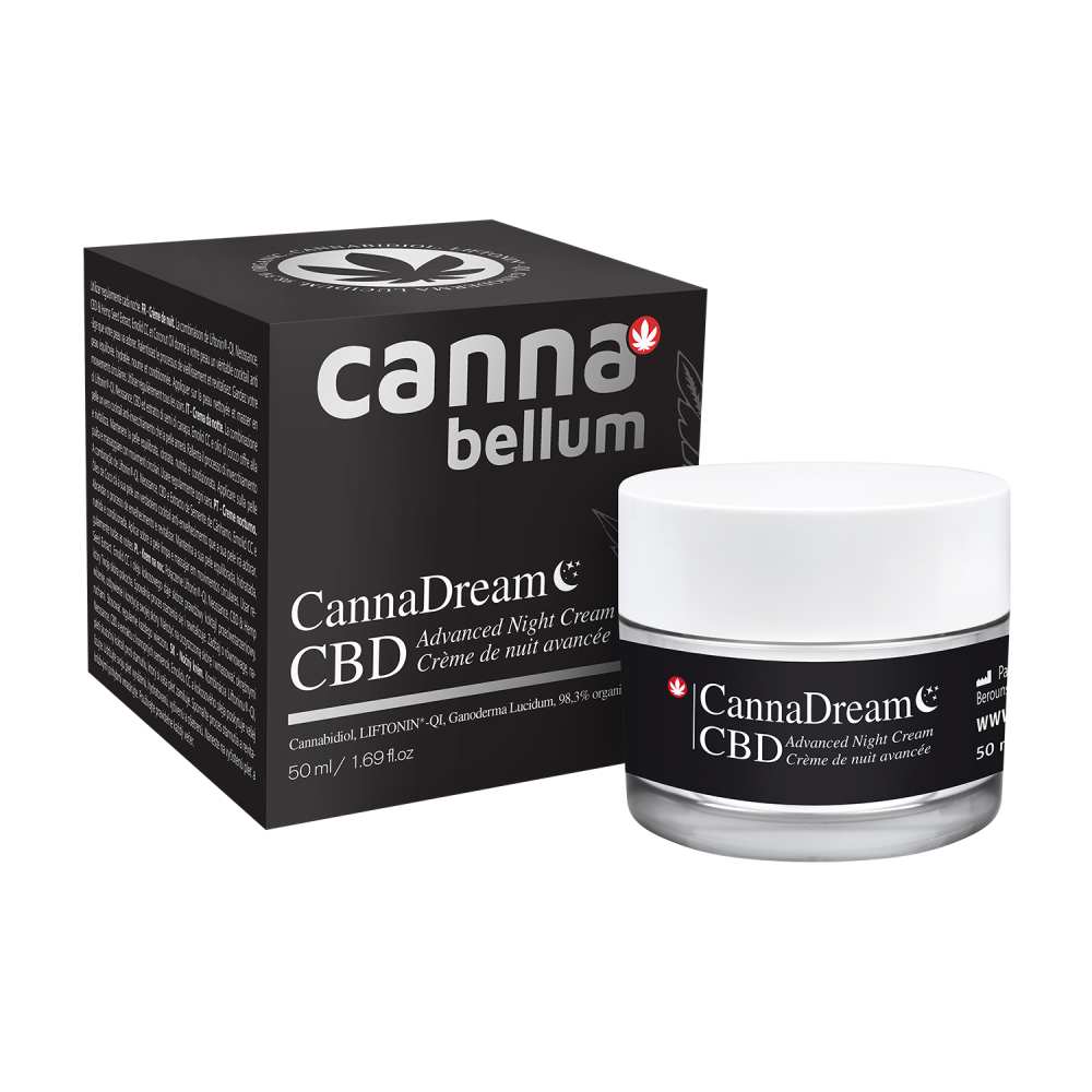 CBD CannaDream - Crème de nuit avancée, 50 ml Cannabellum CBD CannaDream - Crème de nuit avancée, 50 ml Cannabellum