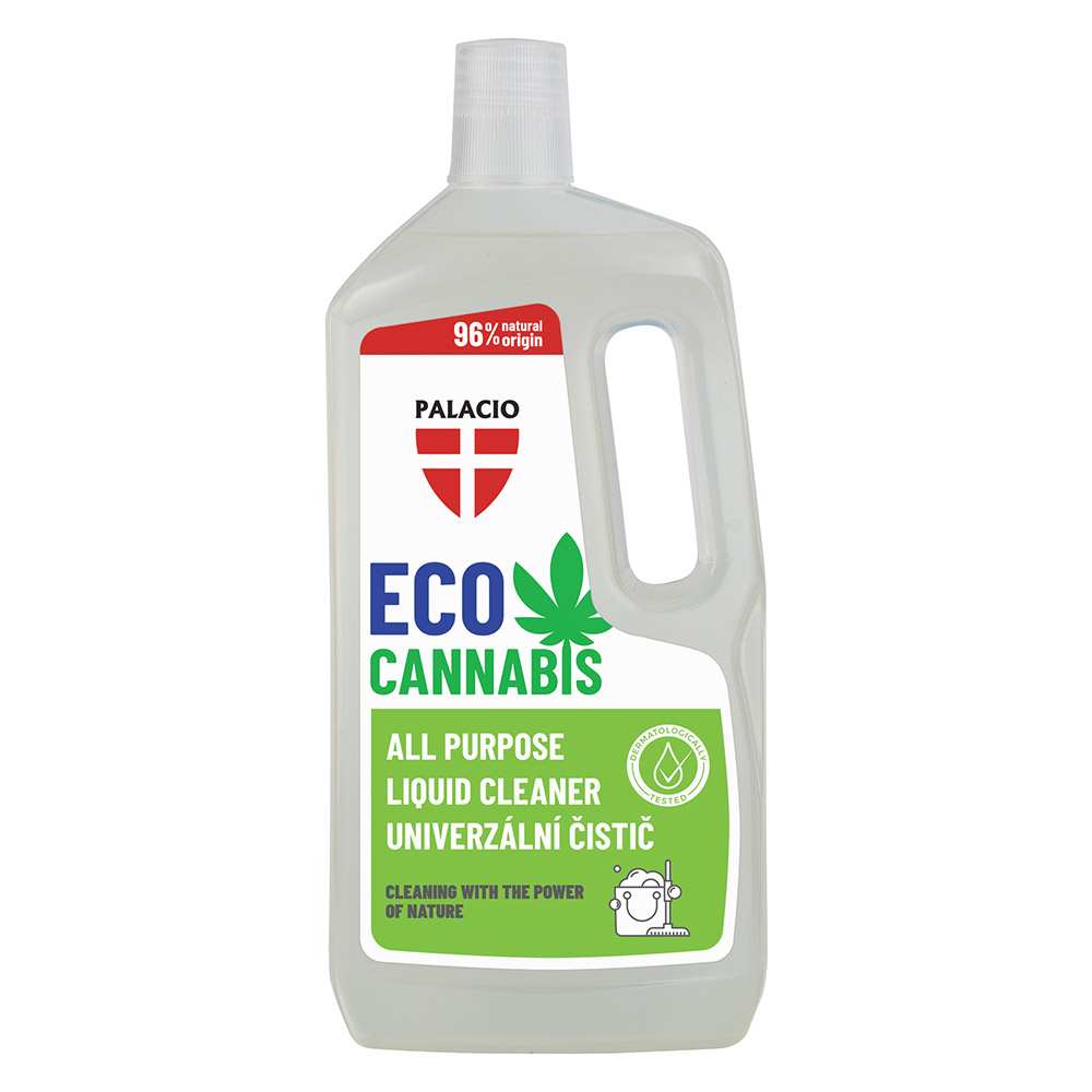 EcoCannabis – Nettoyant Multi-Usages au Chanvre, 1000 ml Palacio EcoCannabis – Nettoyant Multi-Usages au Chanvre, 1000 ml Palacio