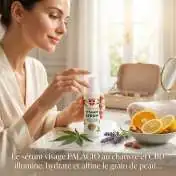 Sérum Visage Vitaminé au Chanvre et CBD, 50 ml Palacio : texture du sérum