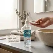 Eau Micellaire CBD – Nettoyant Visage Doux, 200 ml Cannabellum : texture du soin