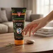 Gel de massage au chanvre au panthénol, 200 ml Palacio : application en massage