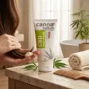 CBD Masque Capillaire – Soin Hydratant au Chanvre, 150 ml Cannabellum : application sur les longueurs