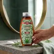Gel Douche Cannabis & Romarin 3-en-1, 500 ml Palacio : texture moussante