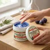 Gel de massage au chanvre et slivovice, 600 ml Palacio : application en massage