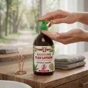 Lotion chauffante au chanvre avec pompe, 500 ml Palacio : texture du soin