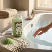 Sel de Bain au Chanvre – Détente & Soin de la Peau, 900 g Palacio : moment de détente dans le bain