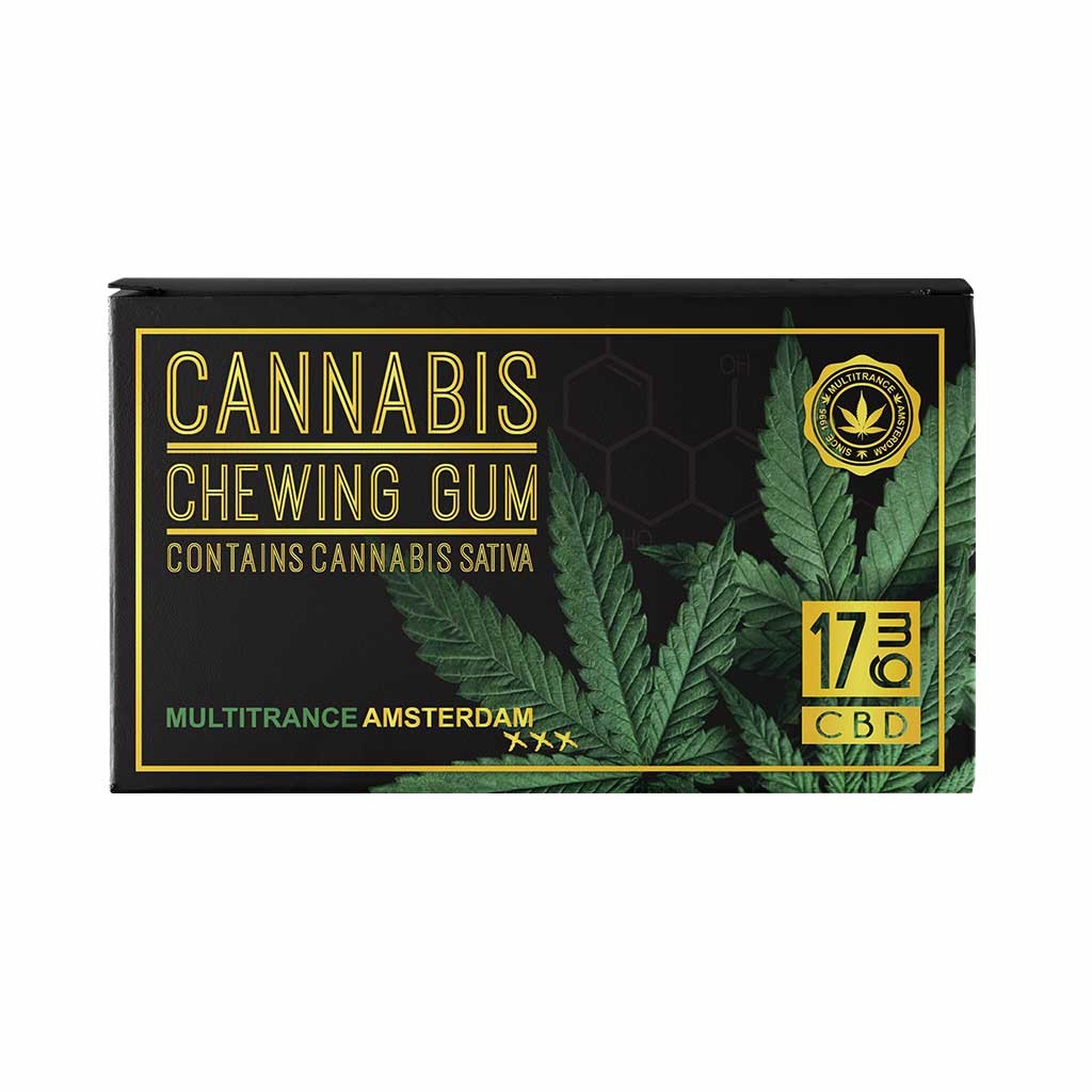 Boîte de 24 Chewing-gum CBD cannabis | MULTITRANCE