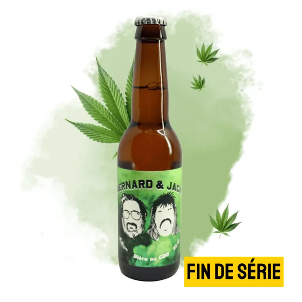 Bière CBD - bouteille 33cl | BERNARD & JACK