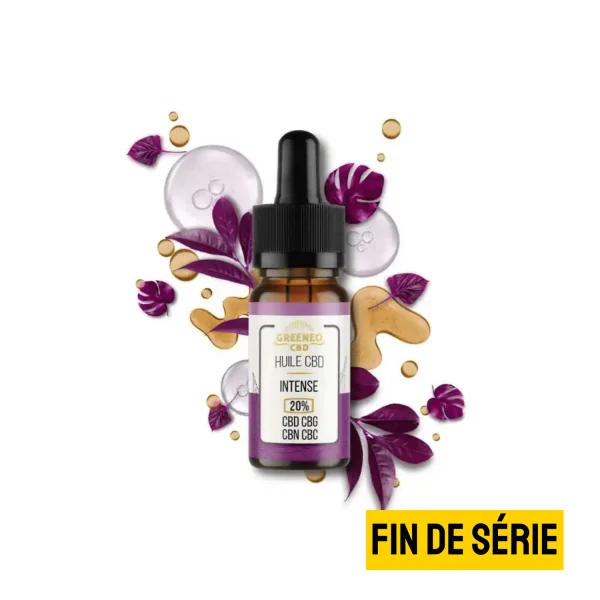 Huile CBD broad spectrum 20% intense | GREENEO