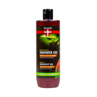 PALACIO Gel douche au venin de serpent 500 ml, peau détendue