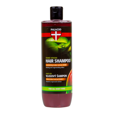 Shampooing PALACIO au Venin de Serpent 500 ml - Corps & Cheveux