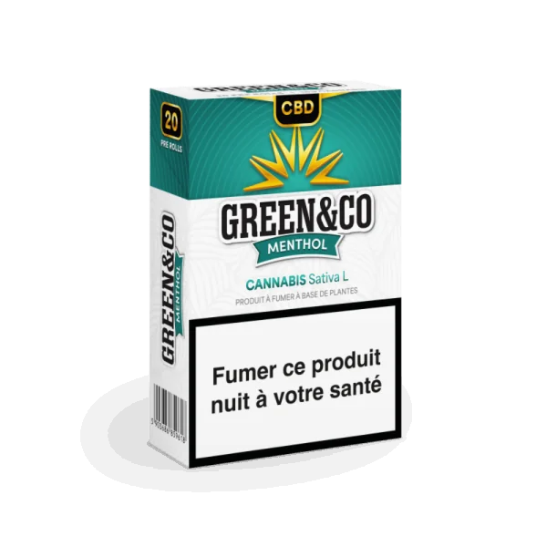 Cigarette CBD Menthol Green&Co